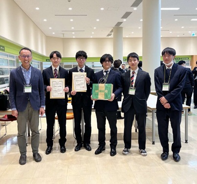 chuo_mech's tweet photo. 精密機械工学科の佐藤誉志さんと下村海磨さんが2025年度精密工学会春季大会学術講演会にて「エクセレントプレゼンテーション賞」を受賞しました．
おめでとうございます．

https://t.co/A0HgOdNdSs https://t.co/kSSQag1XIM