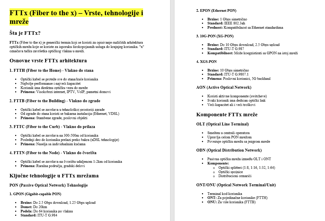 ramarko1's tweet image. #serveradministration #ServerAdmin #НИС #фтн #FTN #networking #NKT #racunarskemreze #Microsoft #optičkekomunikacije #telekomunikacije #telekomsrbije #medicina #psihologija #HR #HRM #bezbednost   
FTTx (Fiber to the x) – Types, Technologies and Networks