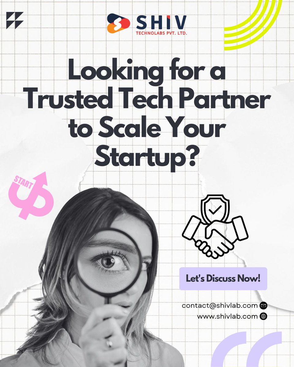 Shiv_Technolabs's tweet image. 🚀 𝗟𝗼𝗼𝗸𝗶𝗻𝗴 𝗳𝗼𝗿 𝗮 𝗧𝗿𝘂𝘀𝘁𝗲𝗱 𝗧𝗲𝗰𝗵 𝗣𝗮𝗿𝘁𝗻𝗲𝗿 𝘁𝗼 𝗦𝗰𝗮𝗹𝗲 𝗬𝗼𝘂𝗿 𝗦𝘁𝗮𝗿𝘁𝘂𝗽?
📞 Contact Us: +91 90167 77787
📩 Email: contact@shivlab.com
🌐 Website: shivlab.com/startup-develo…
#startupdevelopment #startupgrowth #shivtechnolabs #knightcoders