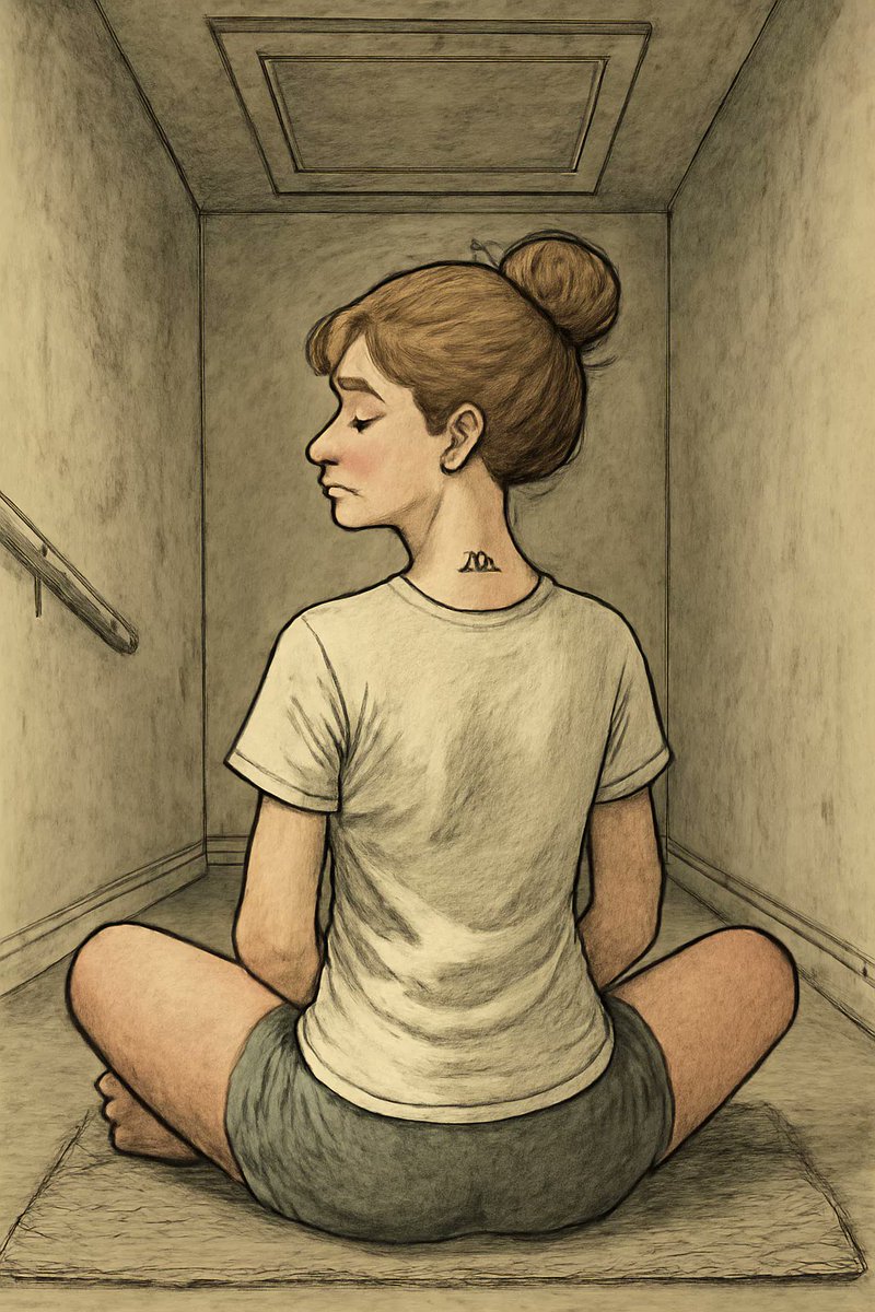 Anna zit zwetend op de overloop. Een gelukzalige glimlach. Een nieuw symbool in haar nek.
Hans weet: dit klopt niet.
En wat is toch dat rode licht?
📖 12e deel online: stevenvanbeek81.substack.com/p/het-zolderlu…
#thriller #verhaal #rodeLicht #serie #zolderluik