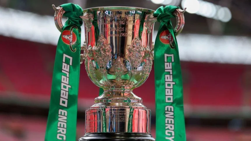 SportsDigestINT's tweet photo. Where To Watch Carabao Cup: Live Stream And TV Guide
Full Story๐https://t.co/hvYG85UNLa
#CarabaoCup #EFLCup #EnglishFootball #PremierLeague #FootballDrama #KnockoutFootball #CupMagic https://t.co/Rrw2Opl27N