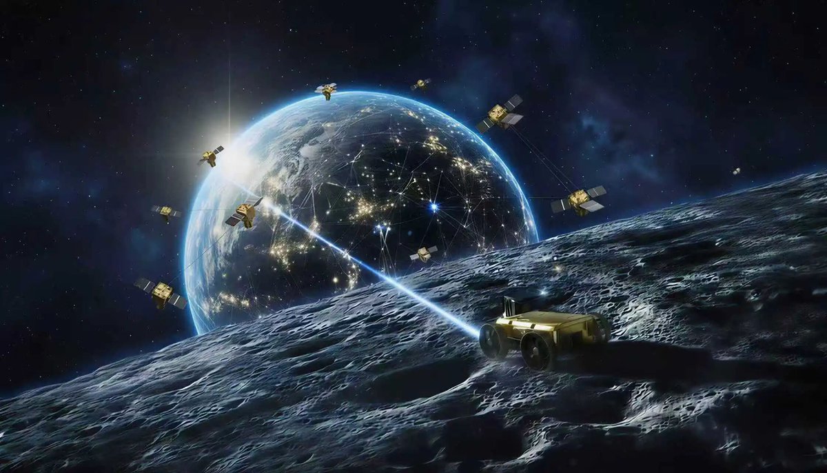 hangzhoufeel's tweet photo. This yearโs Global Digital Trade Expo is so cool that you can even send your name and wishes right uoto the moon! ๐โจ #GDTE2025
At this yearโs โGDTE 2035 Initiativeโ by #StarVision and #GDTE, you can:
๐ฉโ๐ Try on a custom-made spacesuit
๐ค Interact with an AI lunar robot in a simulated moon scene
๐ Upload your wish & name to fly with Changโe-8 in 2029!