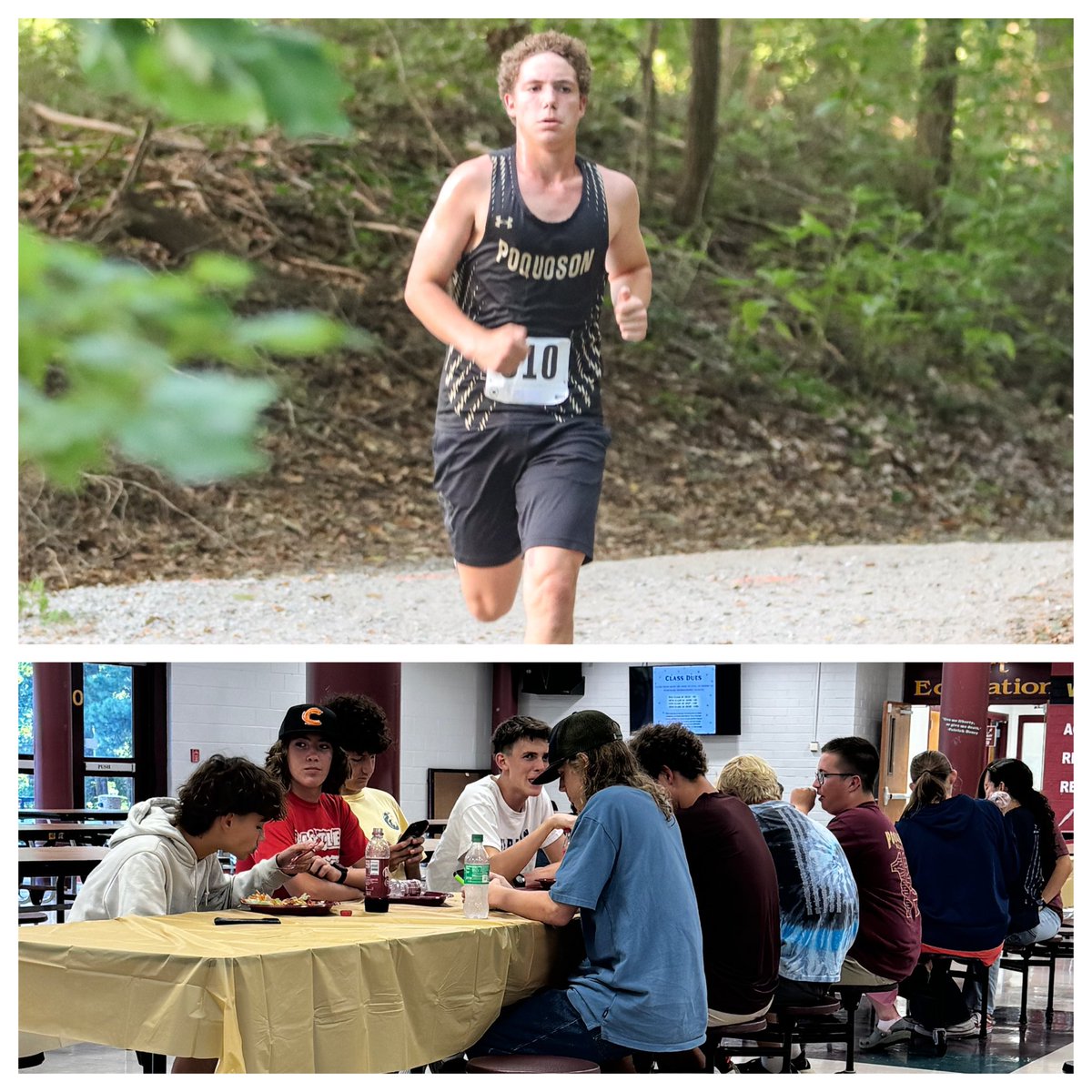 Joey_Chwalik's tweet photo. Team dinner last night @PoquosonHS_AD and #XC meet today at @JamestownHigh
#notbaseball
@BaseballFactory @VarsityVirgini1 @Turn2Sportsinc @5StarScout_2029 @PoqBaseball @NCSA_Baseball #utilityplayer #classof2029 https://t.co/BP8huGbiHF