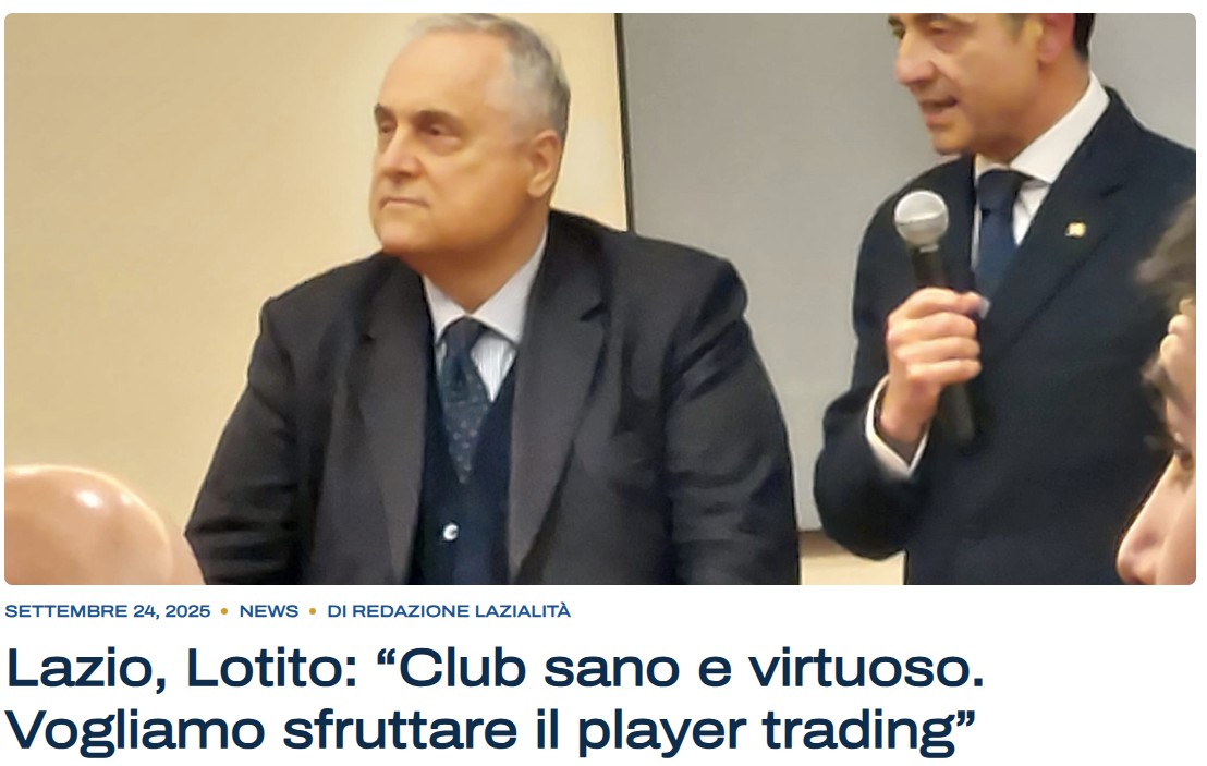 Dopo 20 anni, #Lotito chiede fiducia. Dopo 20 anni di bugie, i quattro campioni, lo strapotere del Nord. No, con #Lotito di garantito c'è solo quello che abbiamo vissuto già, un loop infinito di bugie. La gente Laziale è stufa. 

#LotitoVattene #Vendi

<a href="/radiosei/">RadioseiLazio</a> <a href="/RadioLaziale/">Radio Laziale</a>