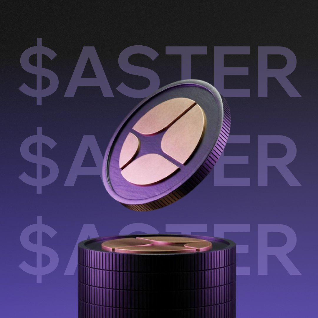LATEST: $ASTER chain is coming, according to the CEO. The new chain could  reportedly feature sub-second finality, native perp integration, low fees,  and a token buyback program.