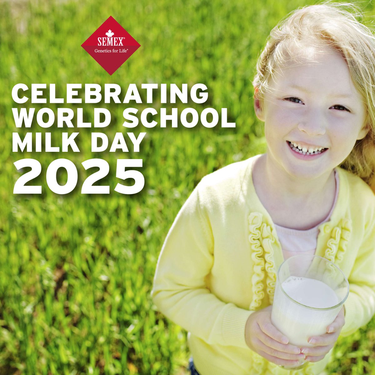 Celebrating World School Milk Day 2025.🥛
Providing energy and protein for growth and development. 💪 
#WorldSchoolMilkDay #GoFurtherFaster