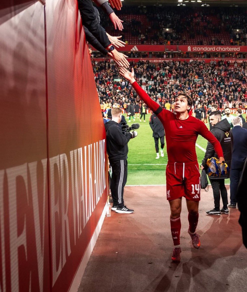 "I hear the song the supporters sing for me since last year and I’ve been feeling that. I like the chant!"

"I needed to give them something back. I’m glad that I have made some contributions in the Premier League. If you play for Liverpool, you have to be able to make a