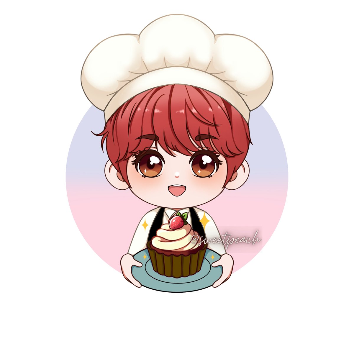 Sweetpeach_art's tweet photo. Cooking time 🧑‍🍳🍰
[Rts and Likes are Appreciated 🍑]

@CmsnArtist_Id
#art #drawing #opencommission #commissionopen #commissionsopens #chibiart #artistIndonesia #ArtistOnTwitter #artidn #zonakaryaid https://t.co/9Z0uzg0VRR