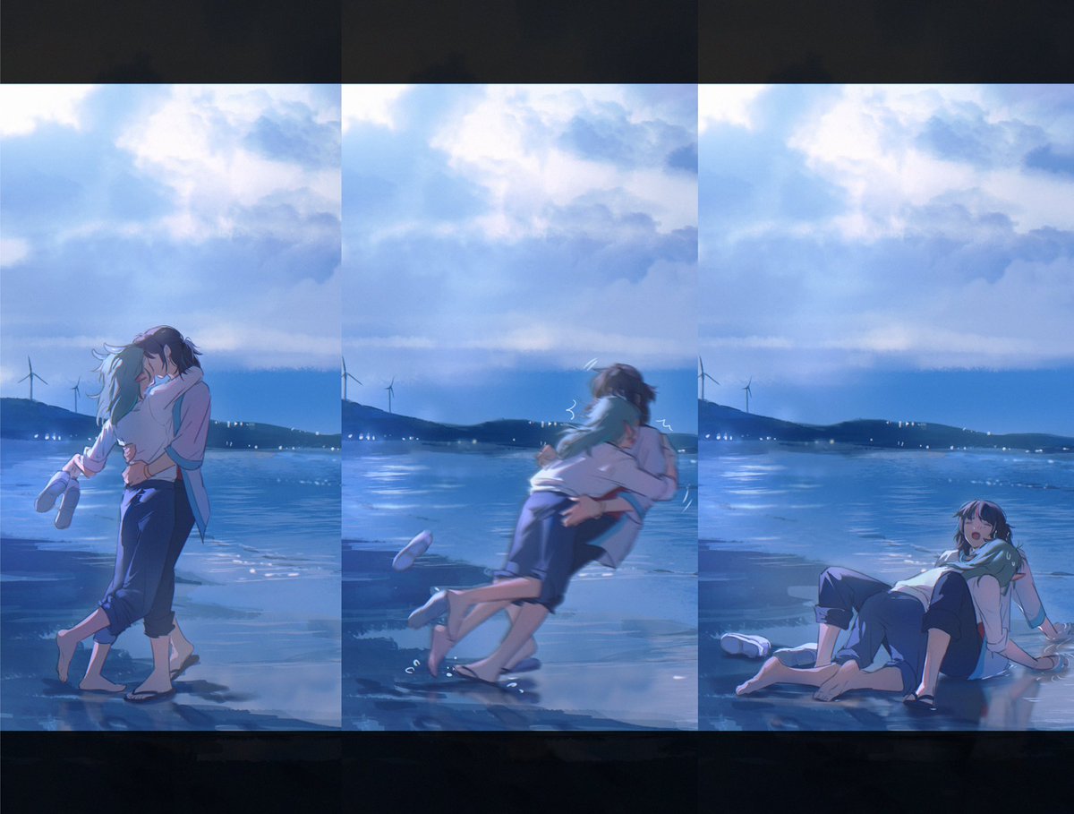 pcvysr's tweet photo. 【上美藕饼】海边

：去散散步吧
平平淡淡才是真
#上美藕饼 https://t.co/nMPy3SIbs4