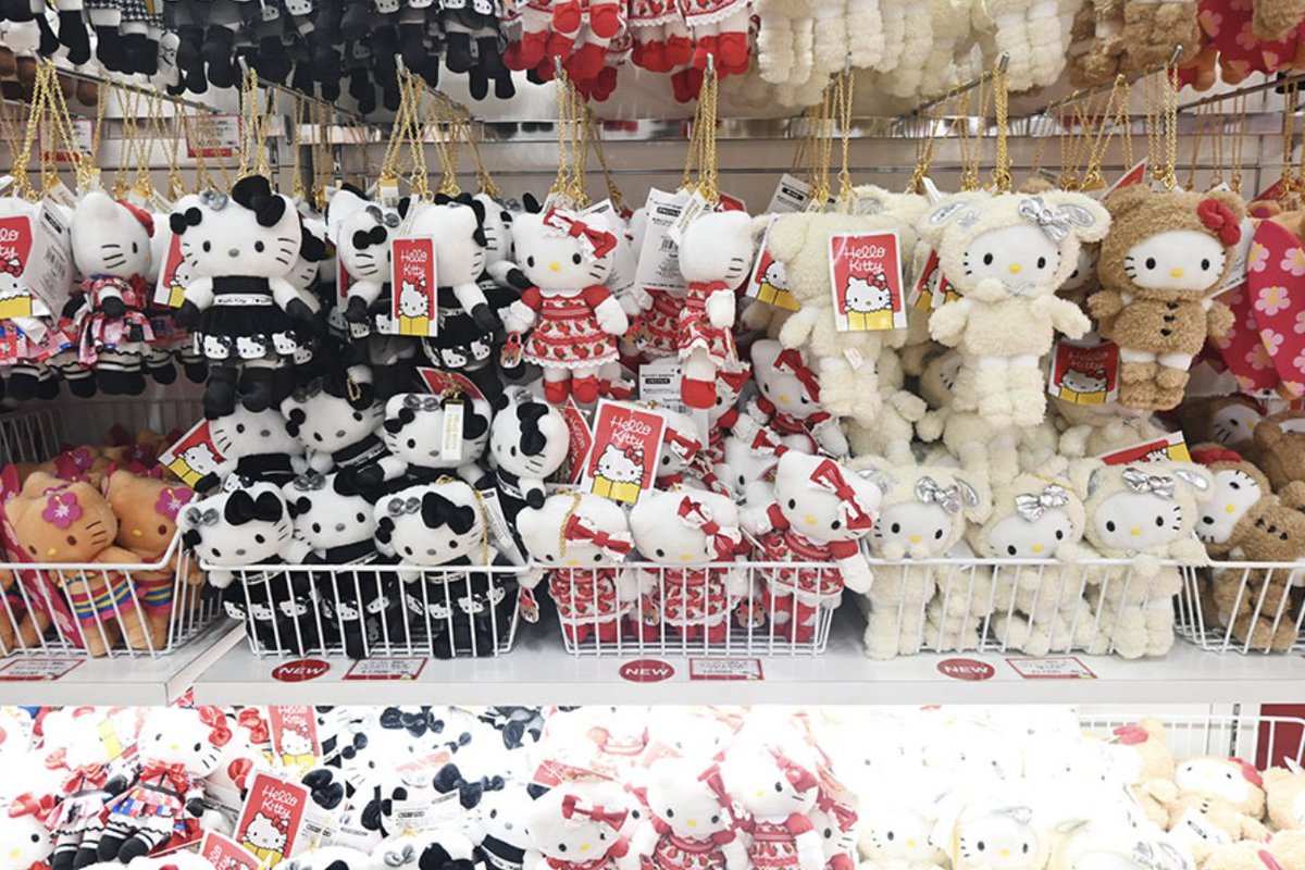 ハローキティ展　マスコットキーホルダー　京都限定 話題の #ハローキティ展 が京都に！ 明日25日より開幕、京都先行カラー