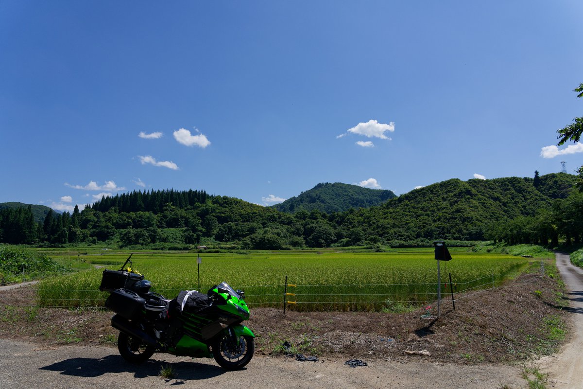 黒又ダムの近くの風景も良き。