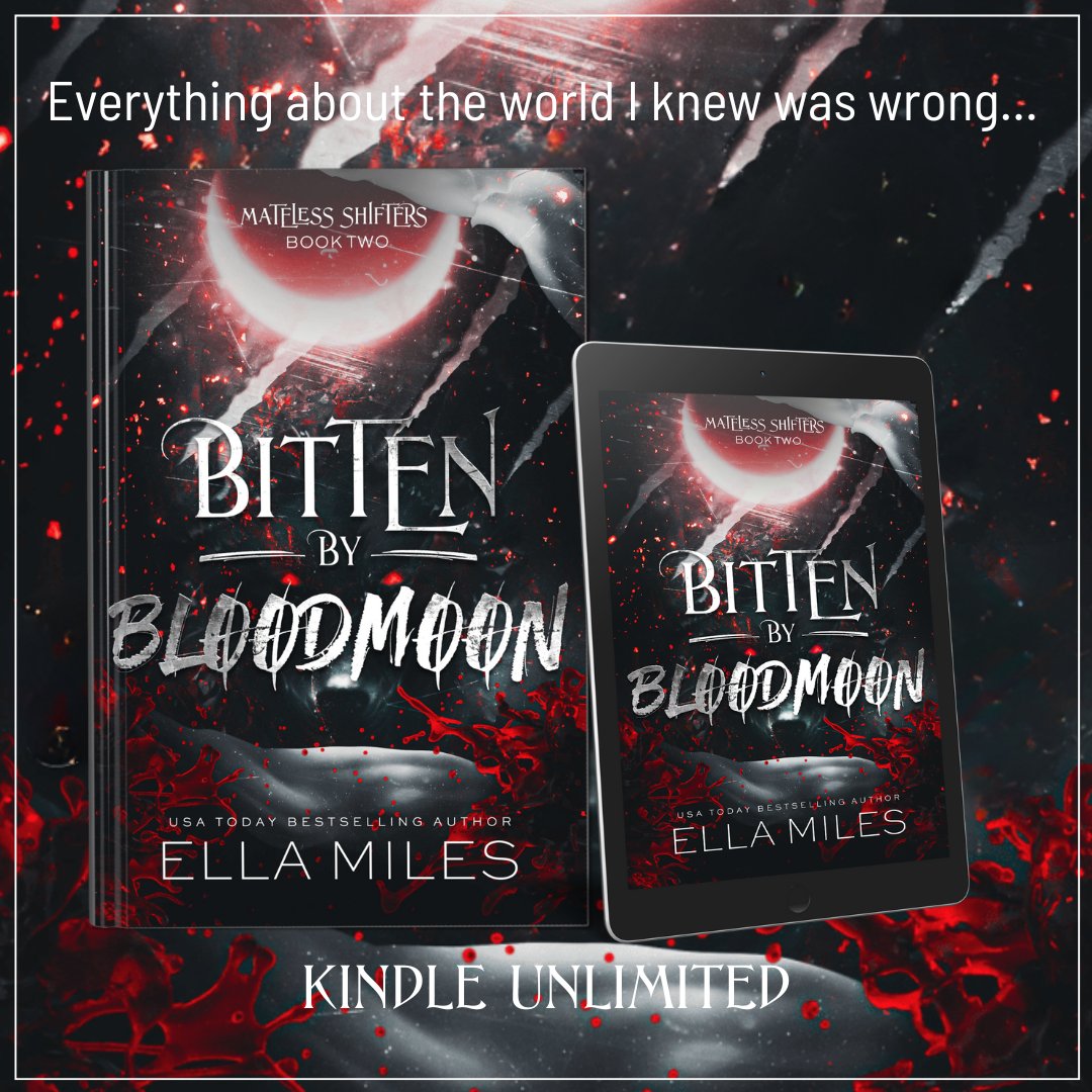 Bitten by Bloodmoon is now available! Read in Kindle Unlimited.
Amazon: amzn.to/47Z7w86