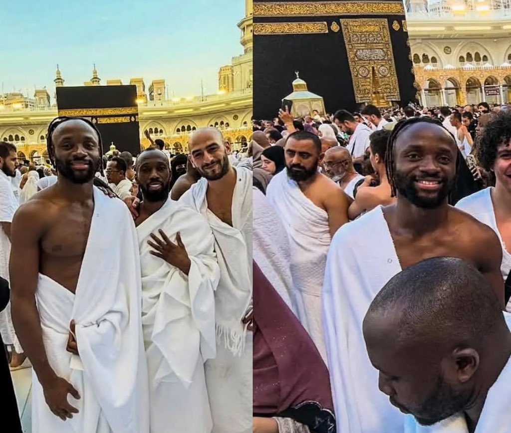 مهاجم بيراميدز يؤدي مناسك العمرة لاول مره بعد إسلامه

هاتريك في الاهلي وبطولة… ومناسك العمره 

دين و دنيا 🙏

الله يتقبل منه صالح الاعمال