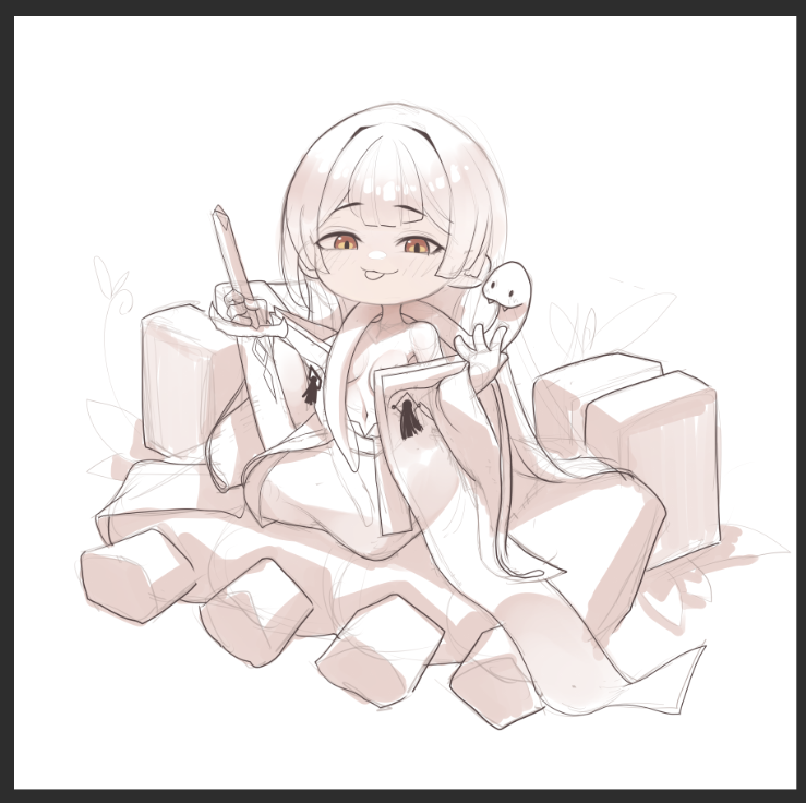 우로롱 그리는중