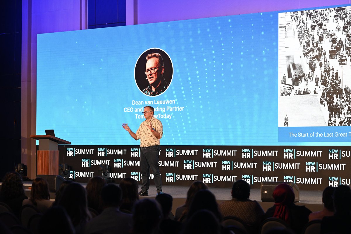 TomorrowToday Consulting CEO and Founding Partner'ı Dean van Leeuwen "Leading People, Culture and Transformation in a BANI World" başlıklı oturumla bizlerle. #newhr25