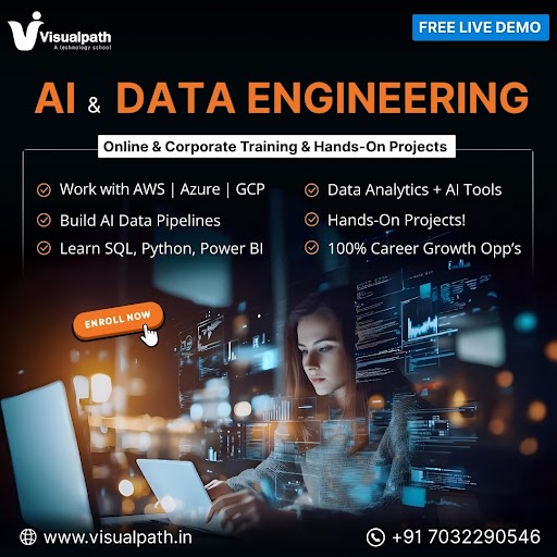 naveenkvis67093's tweet image. @VisualpathPro offers $#AWSDataEngineering course in Hyderabad with real-time training, hands-on projects, 24/7 access, and global recognition. Call +91-7032290546.
🌐Visit: visualpath.in/online-aws-dat…
📲WhatsApp: wa.me/c/917032290546
👉Blog link: visualpathblogs.com/category/aws-d…
#AWS
