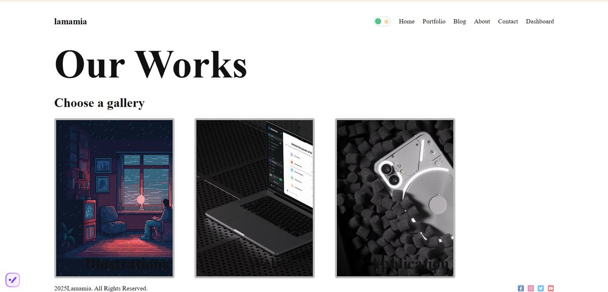 TechCoding0's tweet image. check out my new BLOG website i made it in next js and mongodb
๐your one like and one repost can bring the client to me.๐ค
๐next-js-blog-project-six.vercel.app
