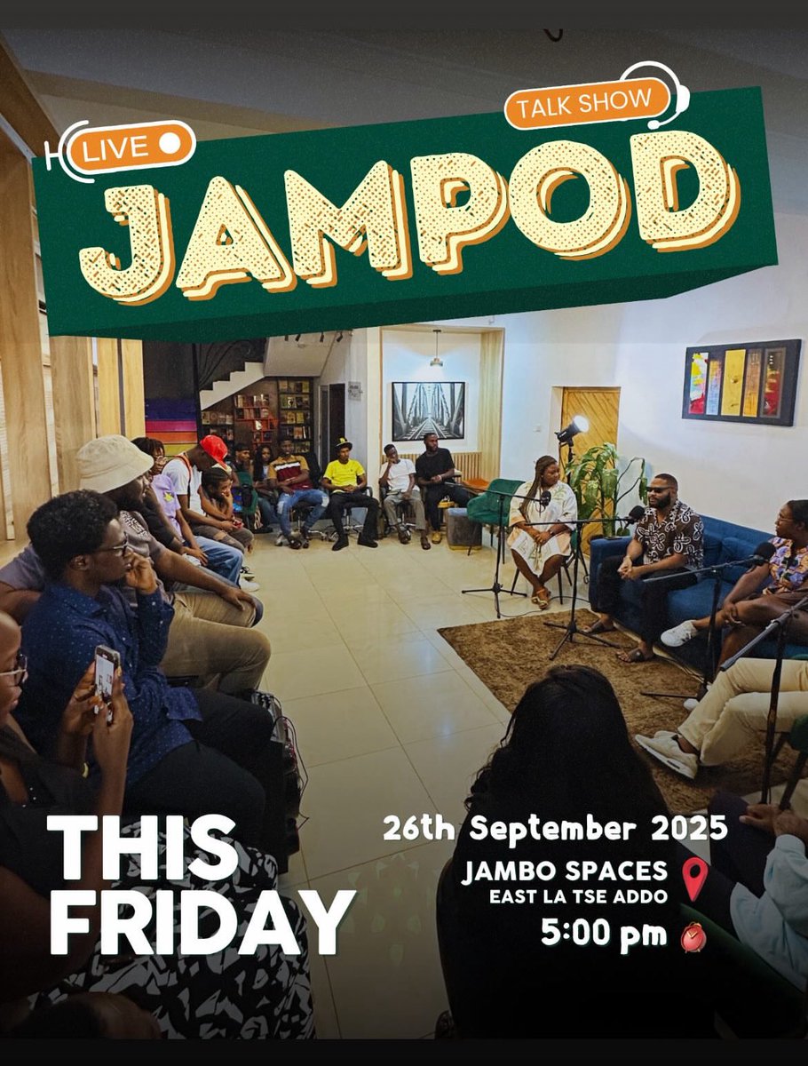 There’s this thing we do on the last Friday of every month at <a href="/JamboSpaces/">JamboSpaces : CREATIVES NEED SPACE</a> . We come together to talk about anything &amp; everything that u can’t tweet without judgement. The Perfect place for meeting likeminded people. Its free. Just RSVP for this Friday forms.gle/7WvbgxcBHNZpYu…