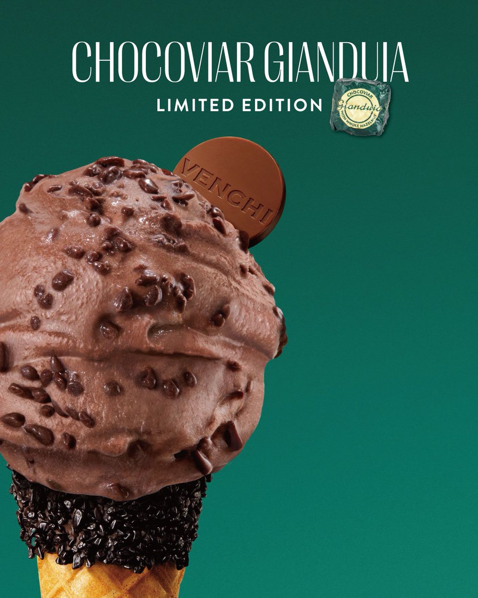 Venchiの定番チョコビア ジャンドゥーヤが新レシピでリローンチ