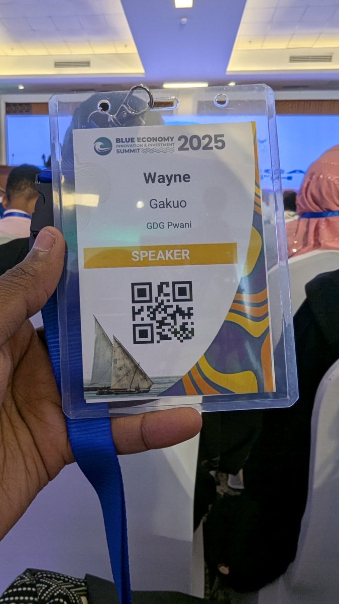 Honored to be speaking at this year's Blue Economy Summit 2025 by <a href="/Sote_Hub/">Sote Hub</a>. I'll be speaking on Blue Tech, a space that leverages on emerging tech to drive efficiency, conservation, and profitability across marine and freshwater value chains.
#BlueEconomySummit