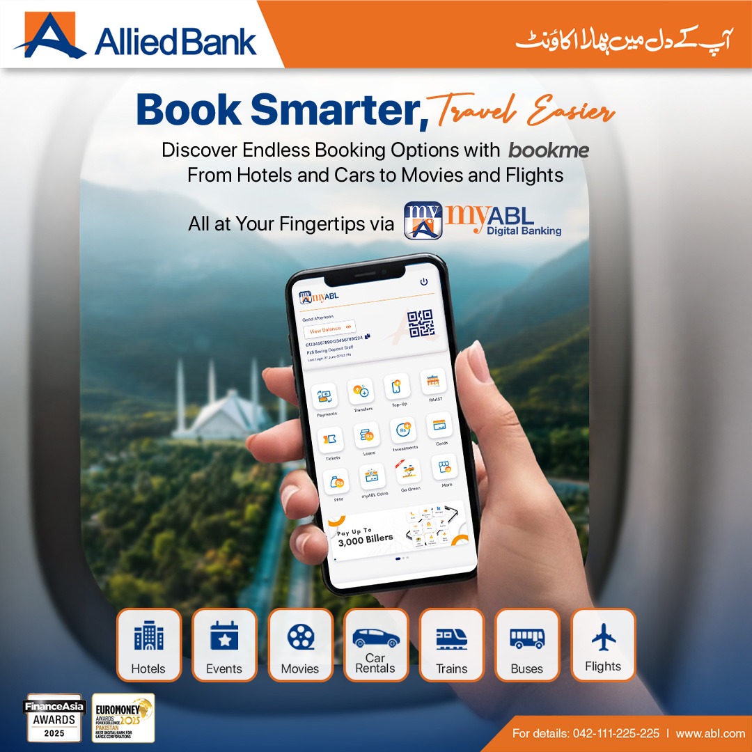 Your plans, simplified. Whether it’s movies, concerts, or hotel stays, Bookme on the myABL Digital Banking app lets you book it all in a few taps. One app, endless convenience.

Learn more: abl.com/personal/digit…