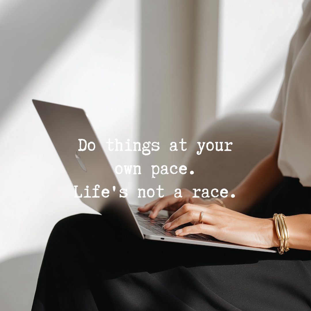 DentedCode's tweet image. ✨ Do things at your own pace, life is not a race.

Your journey is yours alone. Don’t compare your chapter 1 to someone else’s chapter 20. 

Progress is progress, no matter how slow it feels. Keep moving forward. 💪
