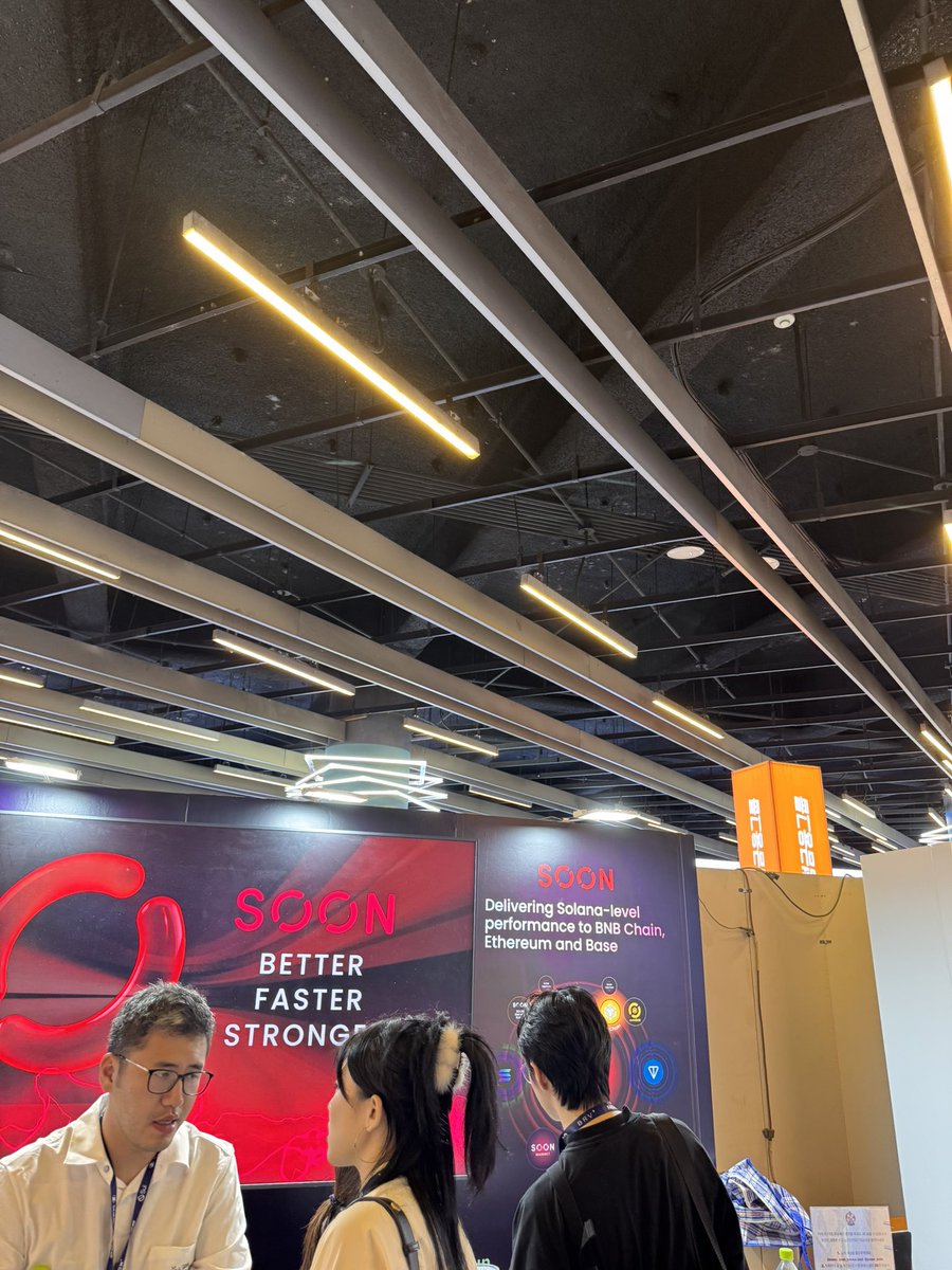 Eleronse's tweet photo. Amazing project by SOON
They are one of the best projects to lead KBW2025

See what they have for the projects!

@soon_svm 
#soon https://t.co/KMbxqp1hTu