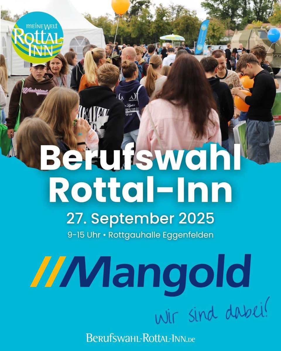 #BerufswahlRottalInn #Ausbildung #Berufseinstieg #Jobmesse #Eggenfelden #RottalInn #TeamMangold #KarriereStart #ZukunftGestalten