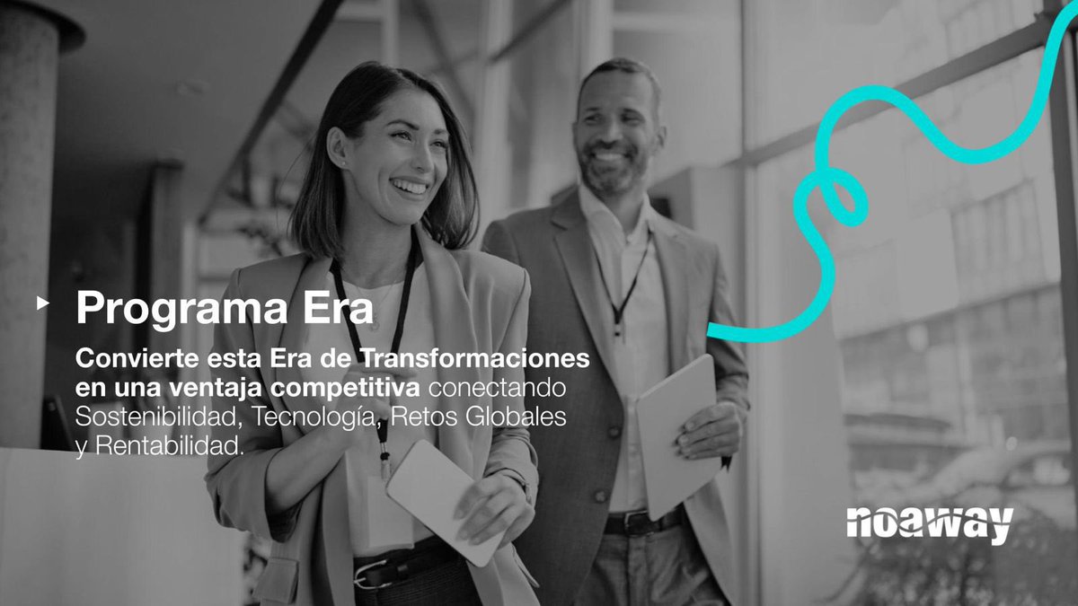 Con el Programa ERA, Noaway reafirma su misión de formar a líderes capaces de guiar a sus organizaciones con visión sistémica, humanista y consciente, y de contribuir al bienestar colectivo 👉 canalceo.com/noaway-present…

#FormaciónEjecutiva #TransformaciónEmpresarial #BusinessSchool