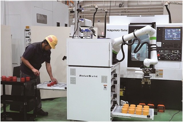 nittinpatil's tweet image. Nakamura-Tome Introduces RoboSync Robotic System
dailycadcam.com/nakamura-tome-… via @dailycadcam
@Nakamuratomen #RoboSync #Automation #RoboticSystem #Robotics #MachineTools