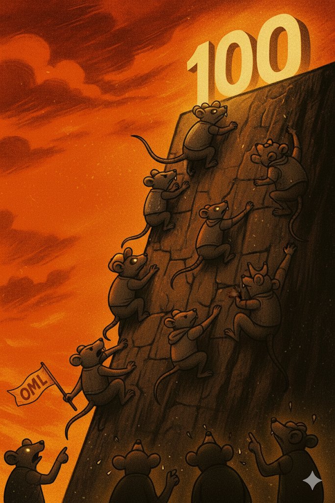 Only 40h left for <a href="/__O_M_L__/">OML</a>  , i think it's the best time to set full speed to climb it.

Don't sleep on OML.