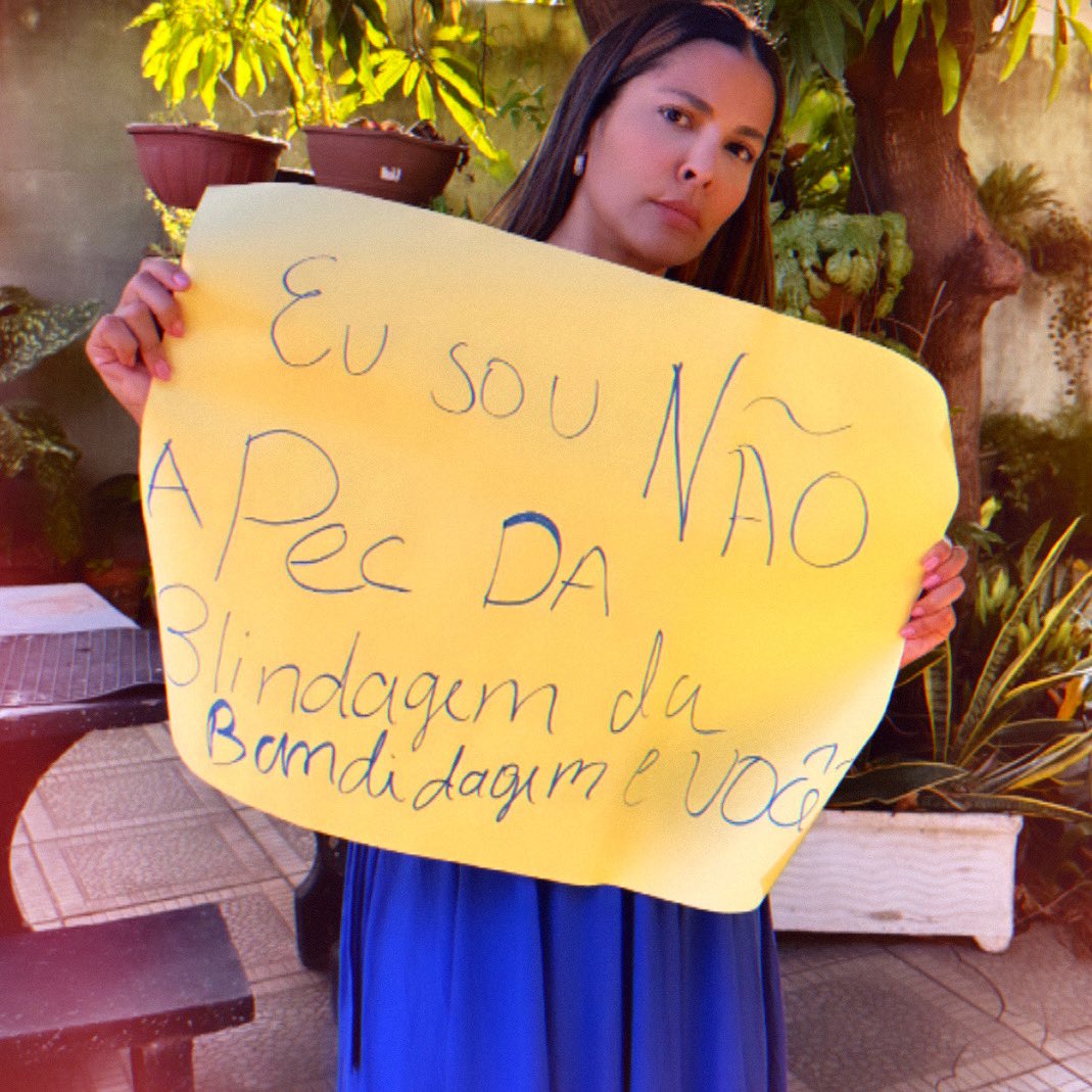 Gyselle_Soares's tweet image. ! ( A PEC da Blindagem dificulta a abertura de investigações contra parlamentares) #naoapecdablindagem #democracia
