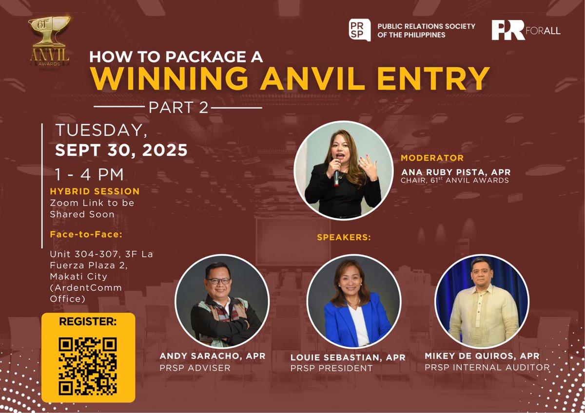 Public Relations Society of the Philippines tweet media