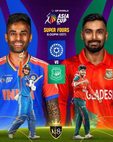Cusi567's tweet photo. Clash of the Titans! 🇮🇳 vs 🇧🇩 – Who takes the Super Fours glory tonight?
#AsiaCup2025 #INDvBAN #SuperFours #N8Casino https://t.co/nlVzw2KoHE