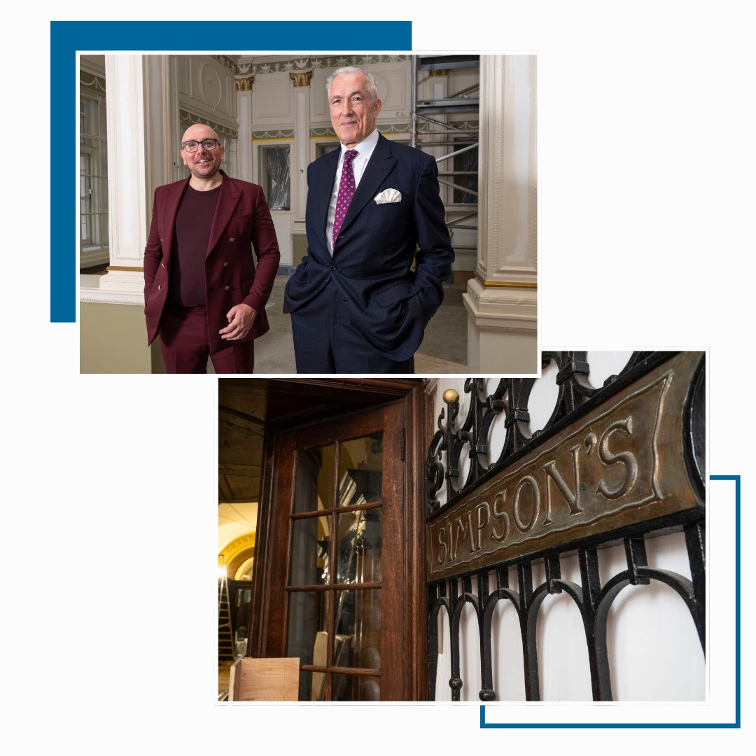 Simpson's in the Strand is reopening - and the trolley will be back. 

Jeremy King, London's most renowned restaurateur, has teamed up with designer Shayne Brady to breathe new life into this genuine London icon 

They gave <a href="/thetimes/">The Times and The Sunday Times</a> the first look 

thetimes.com/life-style/foo…