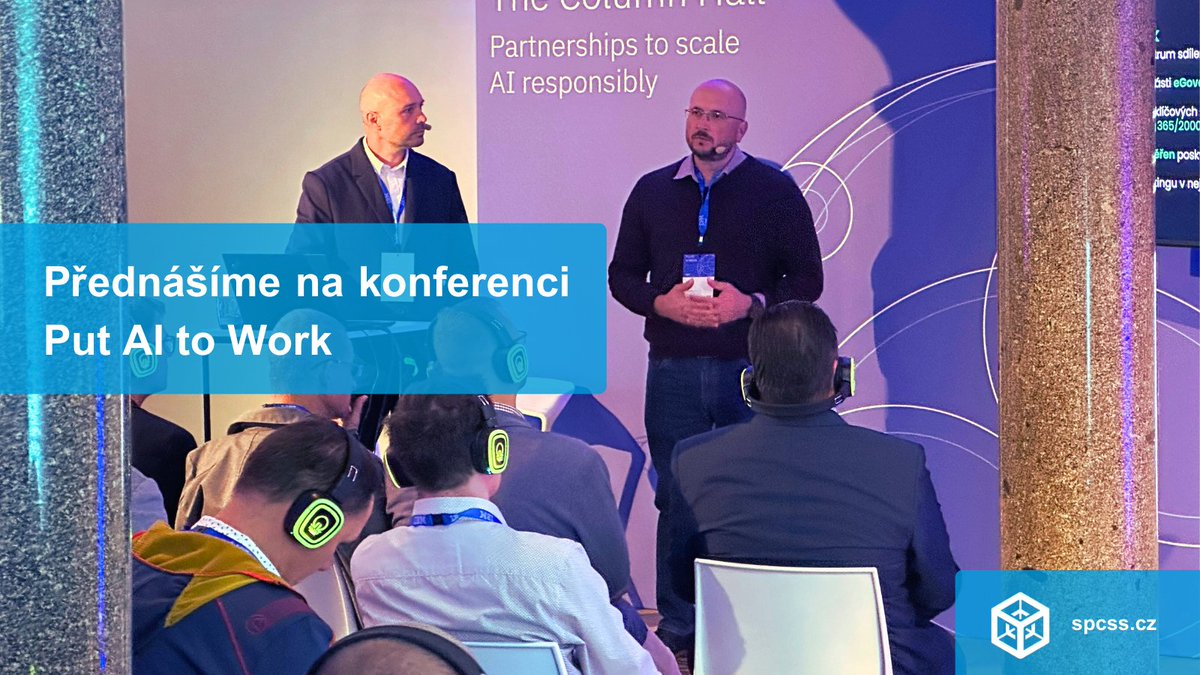 SPCSS_sp's tweet image. Spolu s @DateraCZ a @IBM ČR jsme ukázali, že AI platformy pro veřejnou správu lze provozovat lokálně a bezpečně.
🔍 Zaměřili jsme se na: AI pro eGov • IBM watsonx & Red Hat komponenty on-prem • Orchestraci agentů…
AI ve veřejné správě je real a my v #SPCSS už na tom pracujeme.