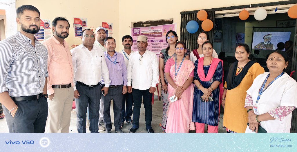 jp20cpro's tweet photo. #SNSPA CHC MAHRAJGANJ 17/09/2025 @AzamgarhCmo https://t.co/62vK8PiLHO