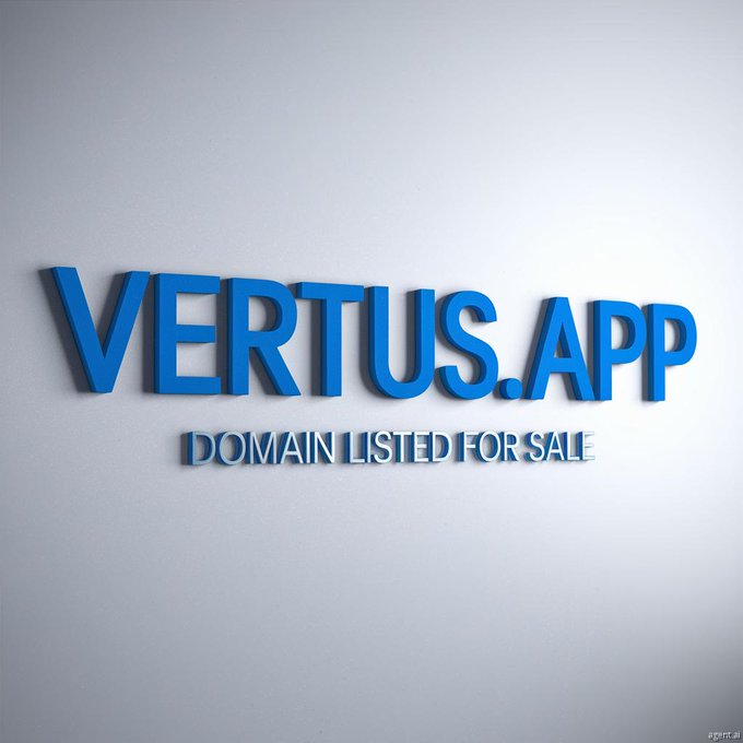 DomainFQ's tweet image. .
Domain Name For Sale

Vertus.app

#Vertus #VertusApp #Vert #crypto #bitcoin #cryptocurrency #blockchain #tech #Marketing #btc #forex #trading #money #nft #wallet #finance #news #media #technology #business #sports #game #Art #travel #fitness #health #fashion #music
