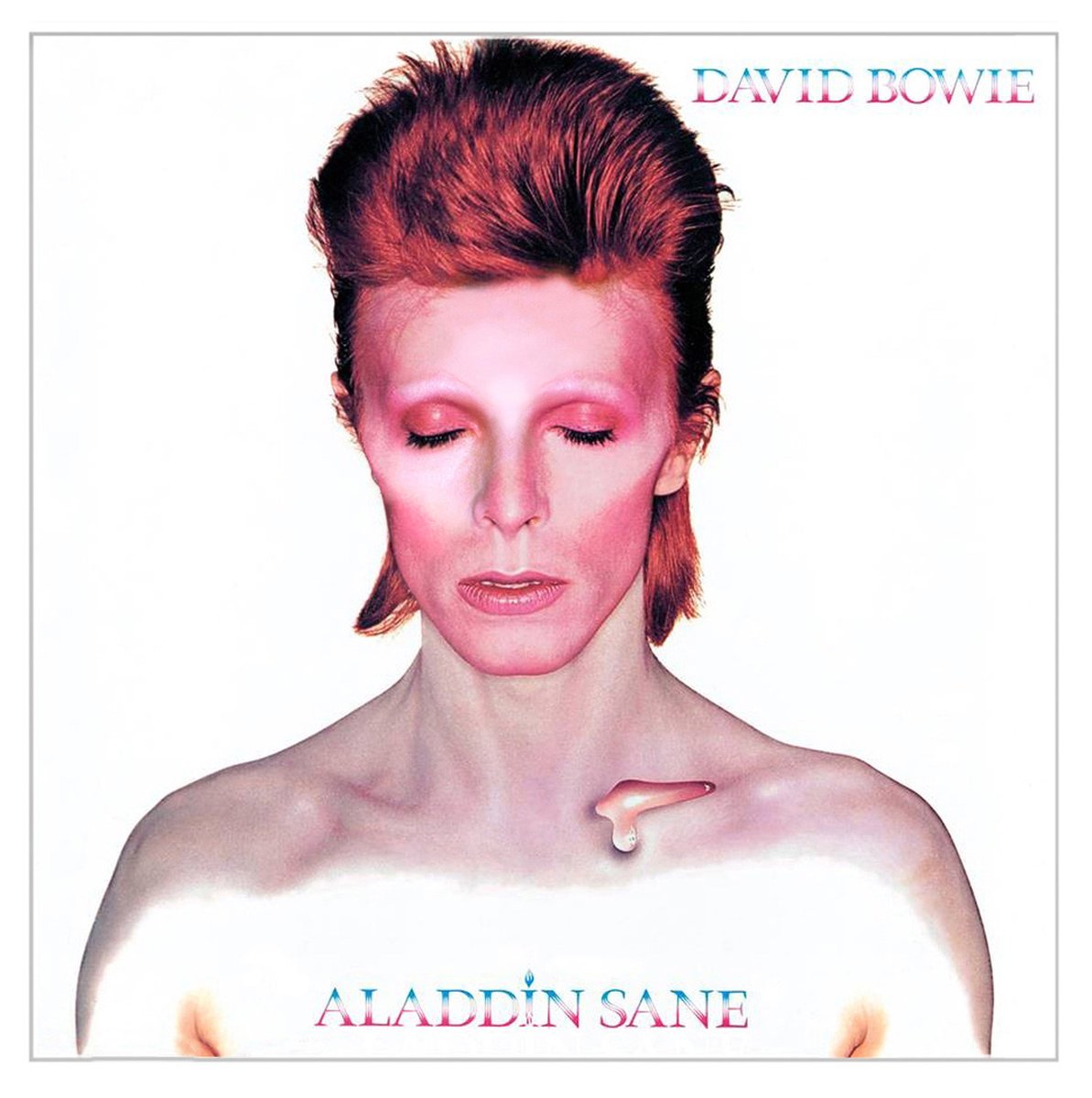 The Rare 'as Hens teeth' missing Lightning Bolt Aladdin Sane Cover. 😉 #BowieForever