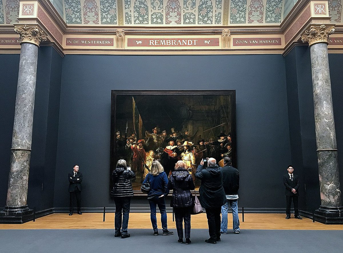 artmajeur's tweet photo. 🐾 Did Rembrandt copy… a dog?
The famous pup in The Night Watch was inspired by a drawing by Adriaen van de Venne!
Nearly 400 years later, the lively little detail is finally explained.
🔗 https://t.co/TwjZDj7BSb
#Rembrandt #TheNightWatch #DutchArt #Rijksmuseum #CuriousArt #ArtHistory #DogsInArt