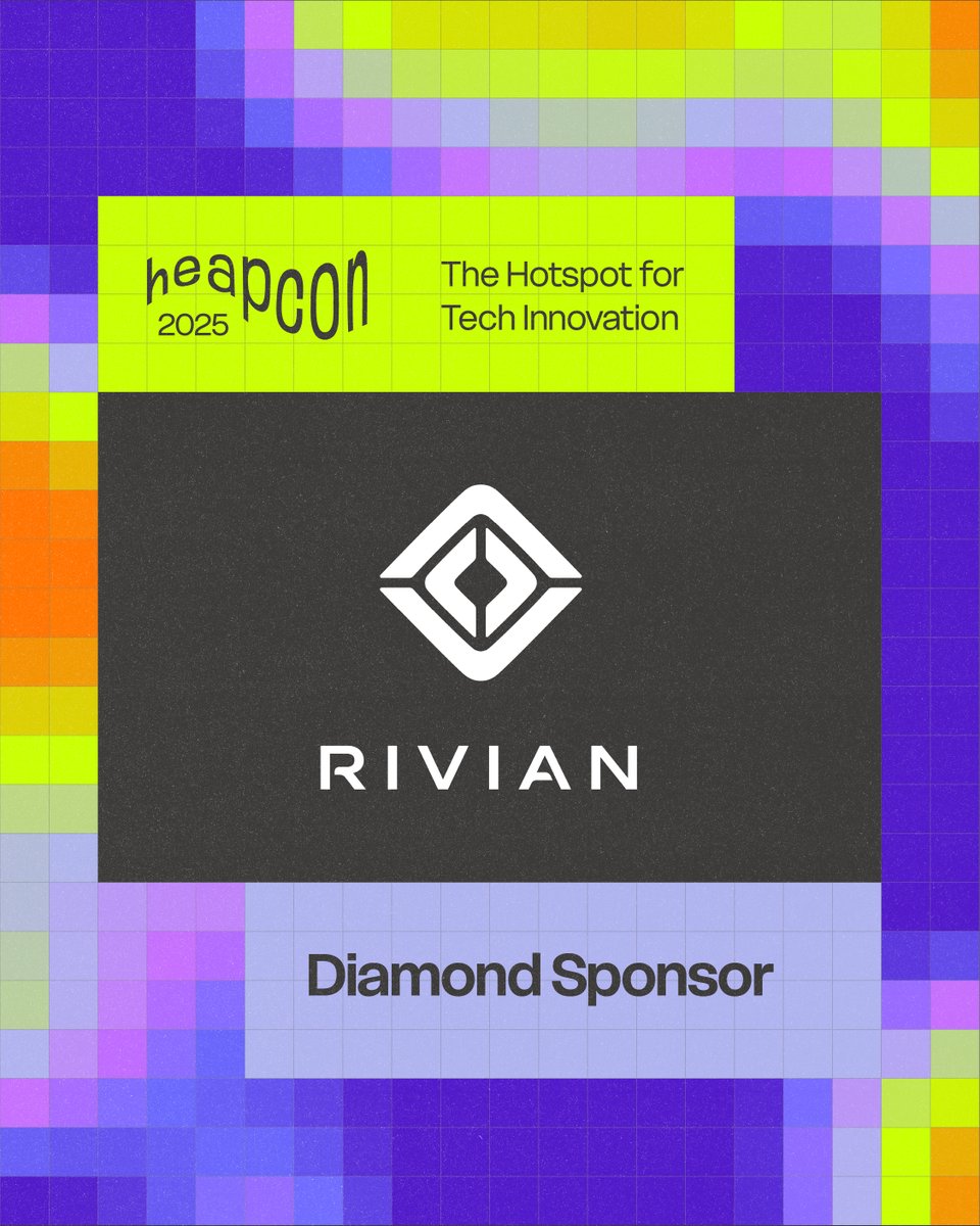 We’re proud to welcome <a href="/Rivian/">Rivian</a> as a Diamond Sponsor of #Heapcon2025! 💎

Rivian is an American EV manufacturer focused on adventure-oriented vehicles, emphasising off-road capability, sustainability, and advanced technology, and is actively expanding its footprint in Europe.