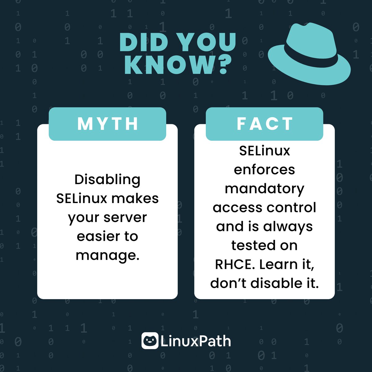 LinuxPath's tweet image. 🌎 Official website: linuxpath.org

🔥 Save this so you don’t lose exam points!

#RHCE #LinuxSecurity #RHCSA #SysAdminLife #RHCEExam #LinuxAdmin #LinuxTips #CyberSecurityBasics #RHCEPrep #StudyMotivation