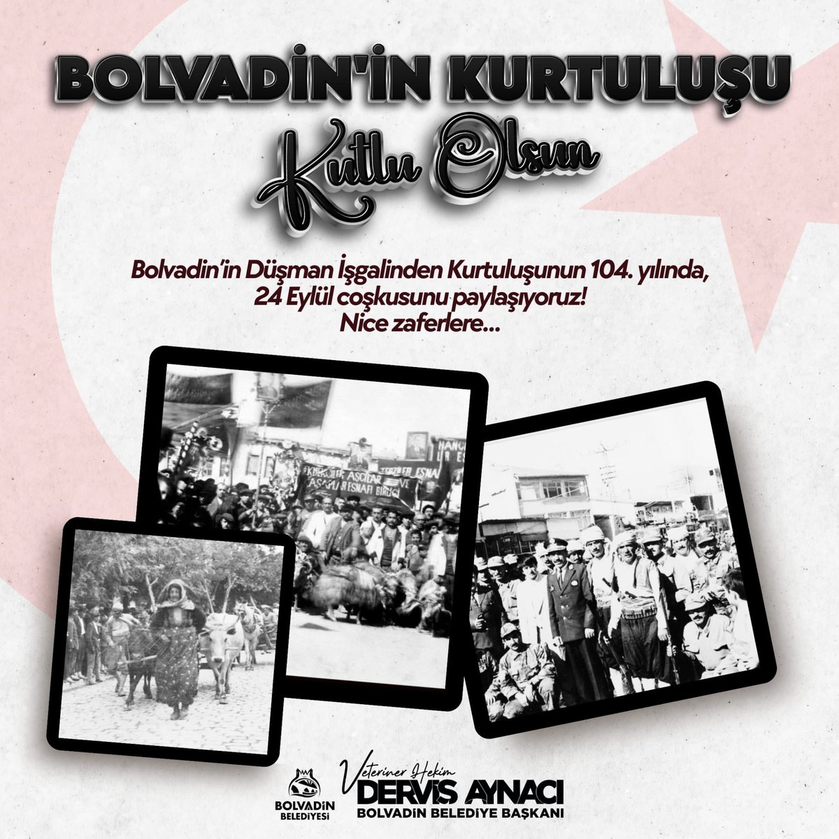 Bolvadin’in Kurtuluşu Kutlu Olsun.
Nice zaferlere 🇹🇷

#bolvadin #kurtuluş #zafer