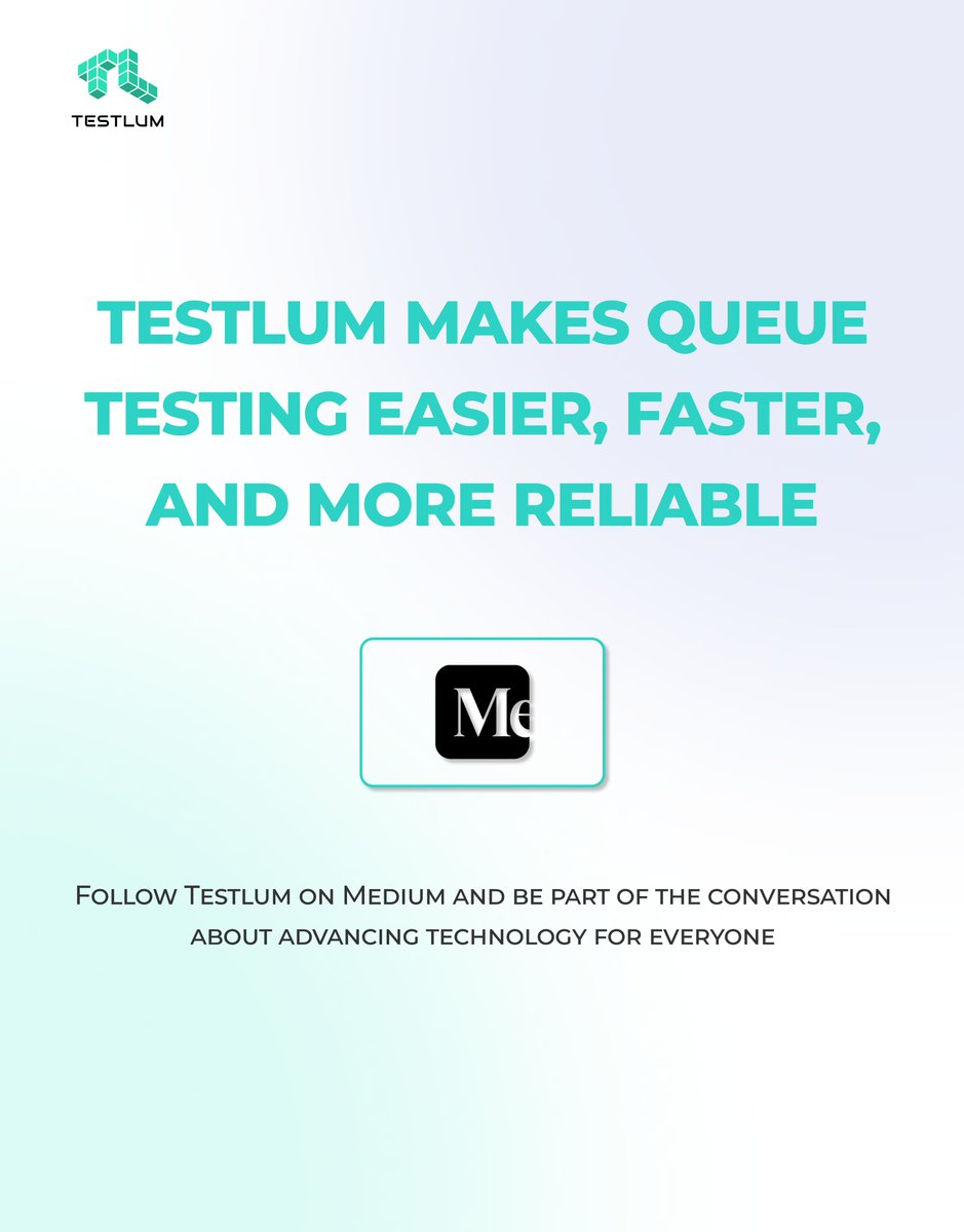 testlum's tweet image. Message queues like SQS, RabbitMQ &amp;amp; Kafka are critical, but testing under load is tough. 

Testlum simplifies it with seamless integration, async validation &amp;amp; real-world simulation for reliable, scalable message flows.
Learn more lnkd.in/eQmA9Cqz
#Kafka #RabbitMQ #Testing