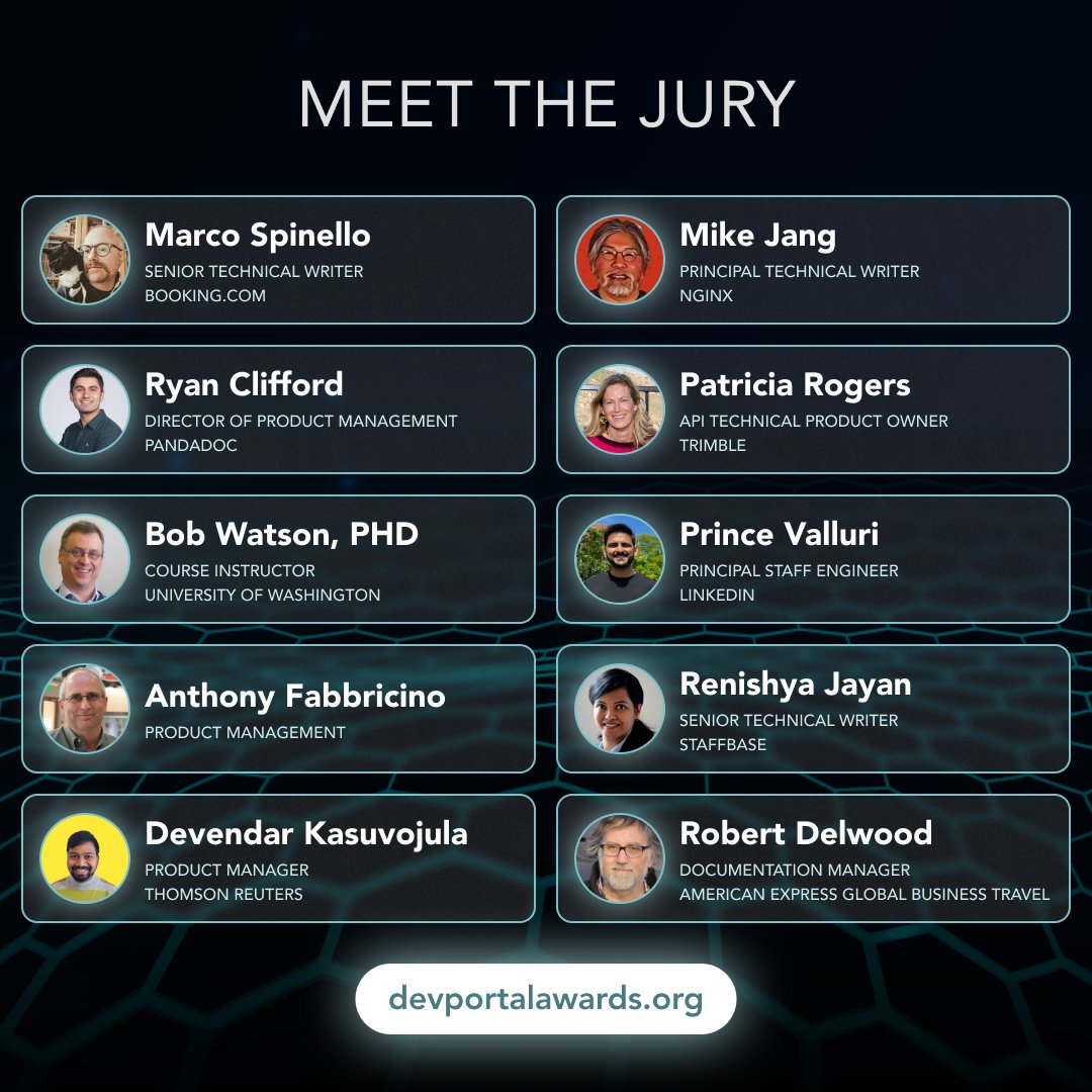 DevPortal Awards tweet media