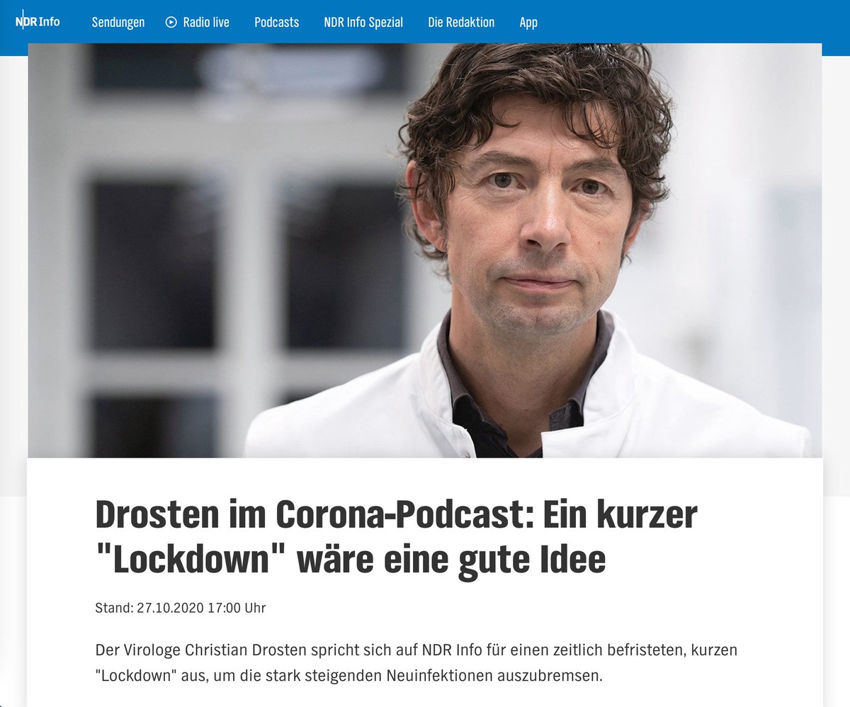 Birgit Kelle (@birgit_kelle) on Twitter photo Christian Drosten behauptet vor dem Corona-Untersuchungsausschuss, er habe nie einen Lockdown empfohlen. 
Auch Christian Drosten: velazquez.press/p/christian-dr… Christian Drosten behauptet vor dem Corona-Untersuchungsausschuss, er habe nie einen Lockdown empfohlen. 
Auch Christian Drosten: velazquez.press/p/christian-dr…