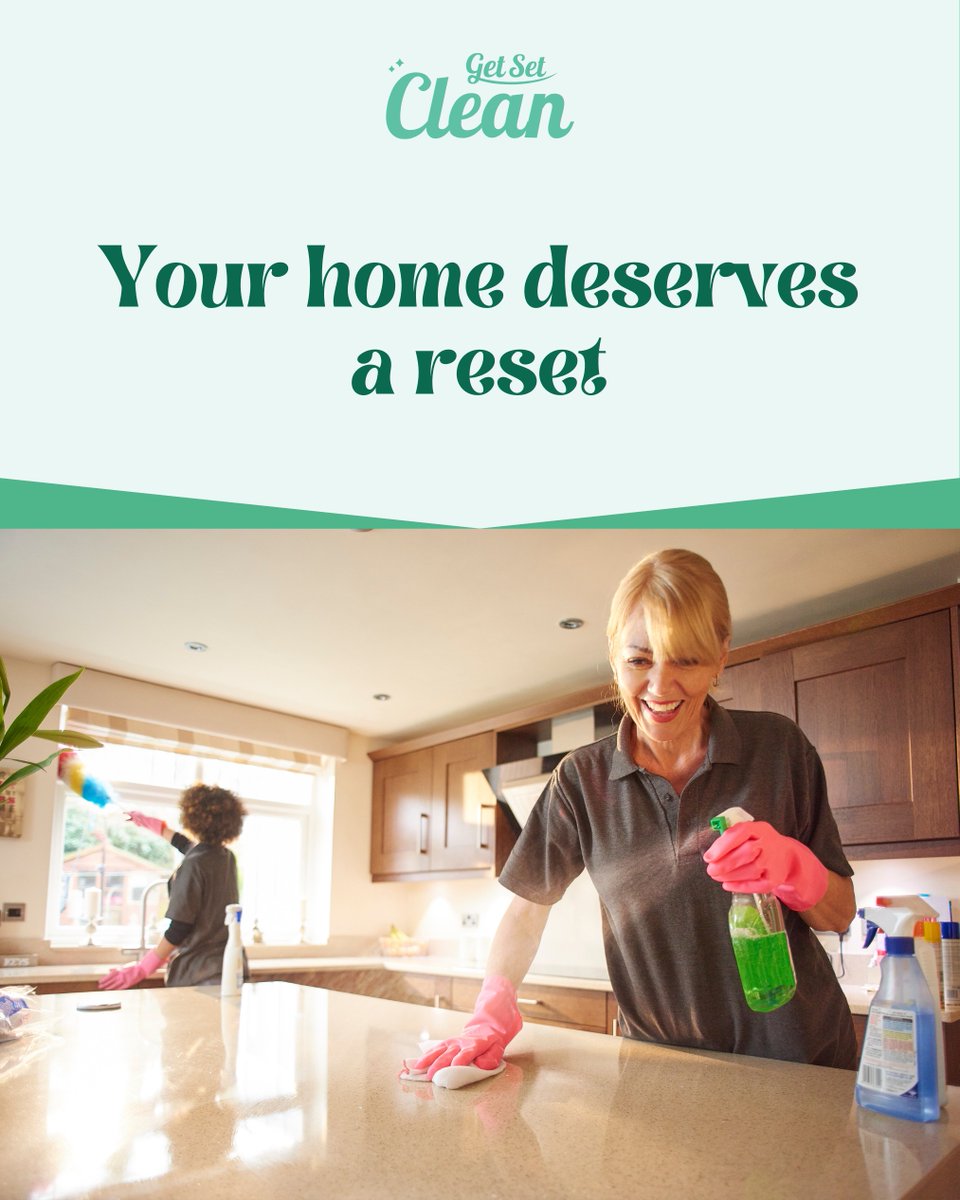 Get_Set_Clean's tweet image. Behind the sofa, under the bed, inside the oven – our deep cleans leave nothing untouched. Book now: getsetclean.co.uk

#LondonCleaning #SparklingSpaces #CleanHomeVibes #DeepCleanExperts #FreshStartClean #AirbnbCleanersLondon #LondonCleaners #QuickCleanTips #HomeRefresh