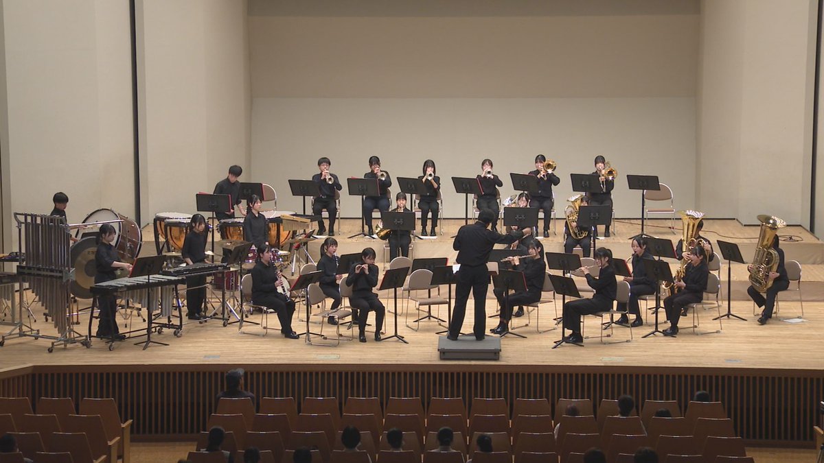 uozu_NICETV's tweet image. 新川地区の小中学校・高校の吹奏楽部や社会人吹奏楽団が参加。 日頃の練習の成果を披露しましたでチュ。 
【９ch】NICE特集「かづみ野音楽祭2025」 
9/21週　10時～/　15時～　/　19時～