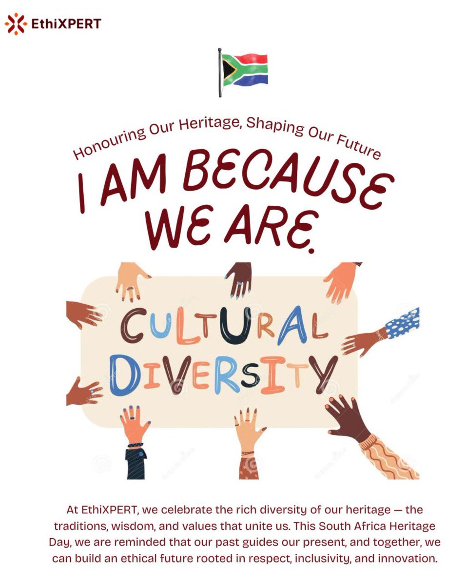 I am because we are.🌍 Celebrating unity in diversity this #HeritageDay across Africa.