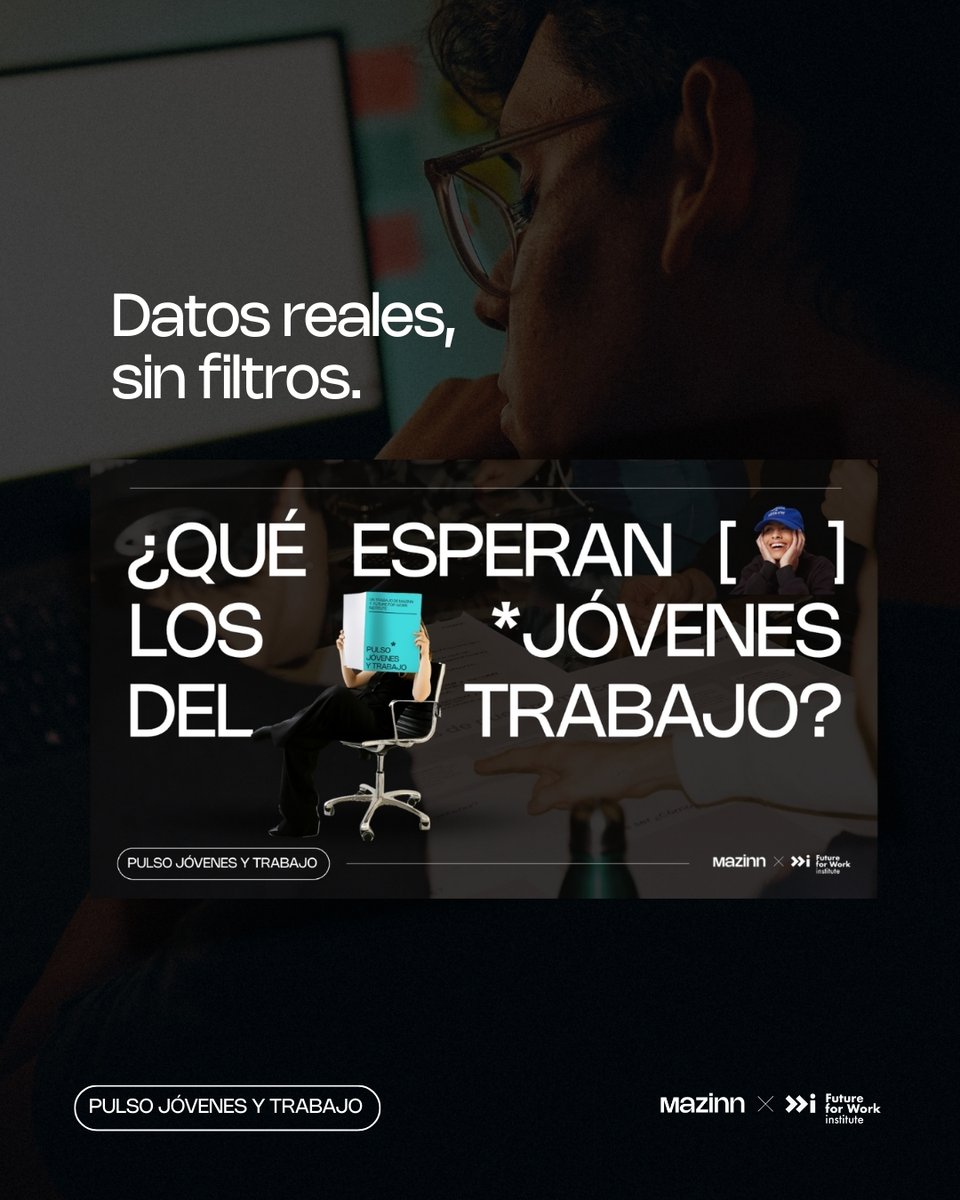 ¿Qué esperan hoy los jóvenes del trabajo?

El 73% señala un salario justo y competitivo como su expectativa nº1.

Es uno de los datos del nuevo estudio Pulso Jóvenes y Trabajo, junto a Mazinn, que lanzamos en 5 entregas para entender qué está cambiando.

Primera parte, muy pronto